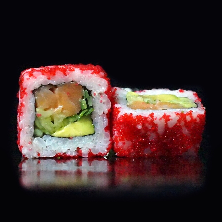 Калифорния с лососем