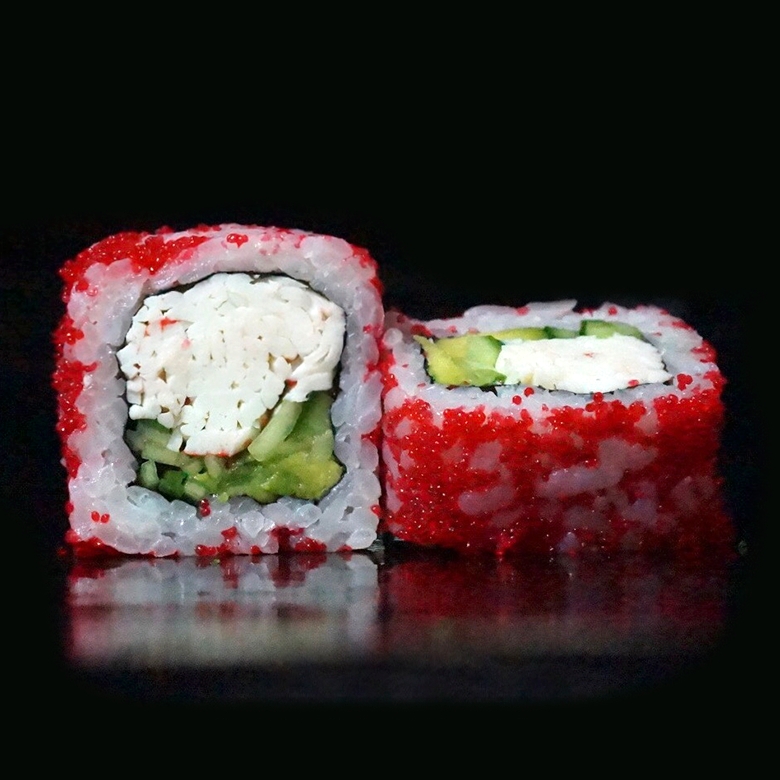 Калифорния с крабом