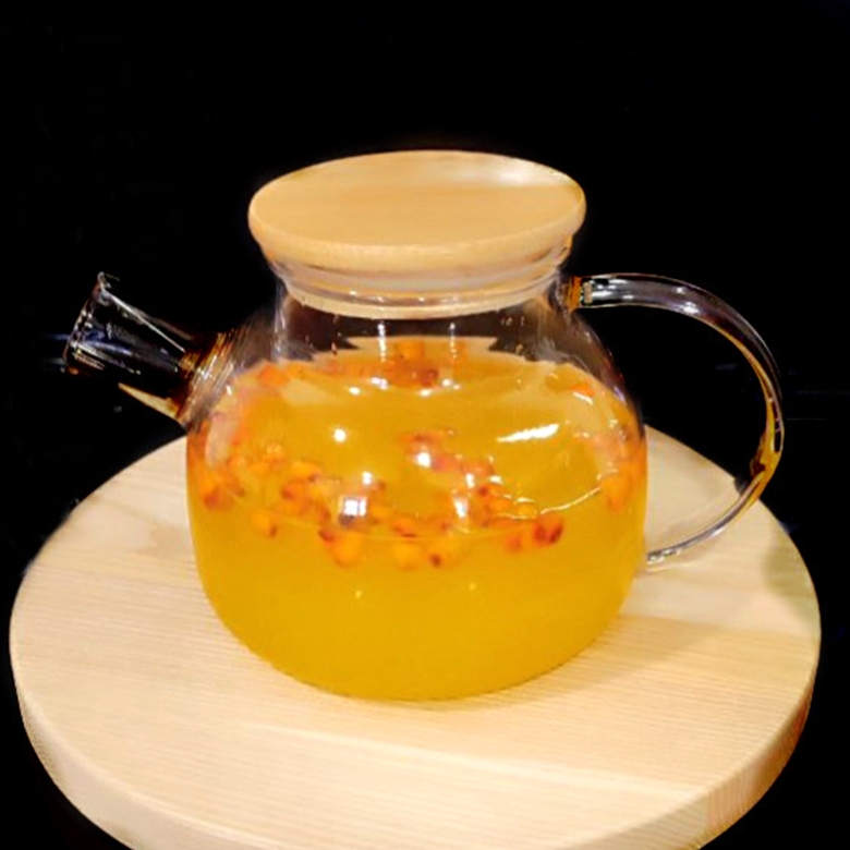 Чай облепиховый холодный